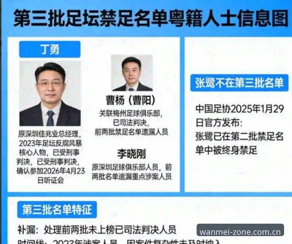 资深用户分享:足协第三批禁足名单出炉,17人终身禁赛的深度解读